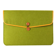 3 color11/13/15inch Wool Felt Inner Notebook Laptop Sleeve Bag Case Carrying Handle Bag For apple Macbook Air/Pro/Retina11 13 15